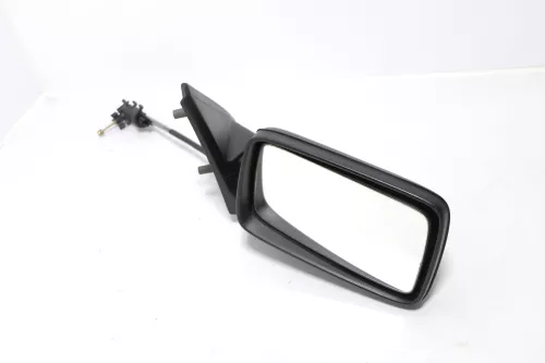 VW Golf 3 Vento mechanisc Spiegel Außenspiegel rechts Glas schwarz matt original