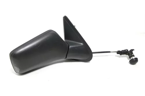 VW Golf 3 Vento manuell Spiegel Außenspiegel rechts Glas schwarz matt original (143498)