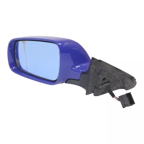 Audi A3 8L elektrischer Spiegel Außenspiegel links mit Glas blau LY5M (143521)