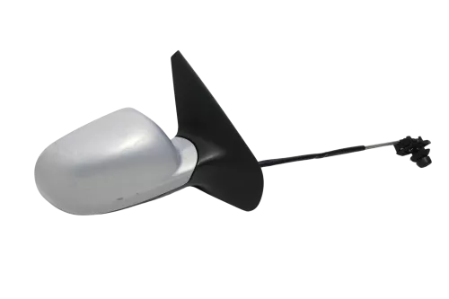 VW Golf 4 Bora manueller Spiegel vorne rechts Außenspiegel silber LB7Z mit Glas (143567)