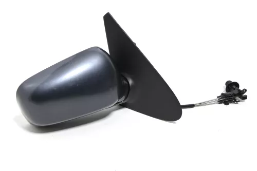 VW Polo 6N manueller manuell Spiegel Außenspiegel rechts grau LC7V & Glas (143589)