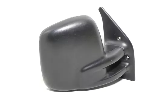 VW T4 mechanisch Spiegel Außenspiegel rechts Glas schwarz 701857508 origi matt c (143598)