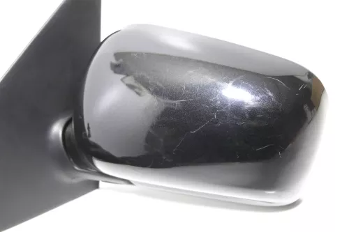 VW Polo 6N manueller manuell Spiegel Außenspiegel links mit Glas schwarz LC9Z me (143613)