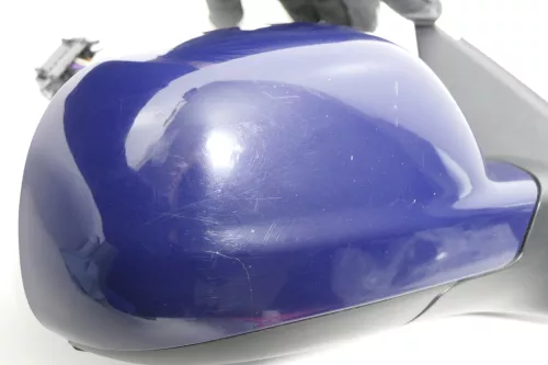 VW Passat 3B 3BG elektrischer Spiegel Außenspiegel rechts + Glas blau LA5E ohne (143666)