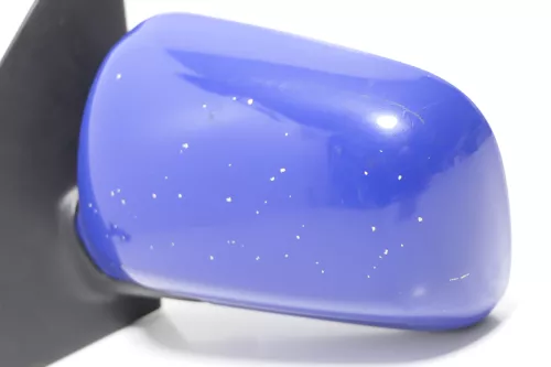 VW Polo 6N manueller manuell Spiegel Außenspiegel links hell blau & Glas (143685)