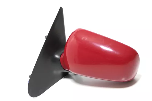 VW Polo Kombi elektrisch Spiegel vorne links Außenspiegel rot LY3D bisBj1999 (143697)