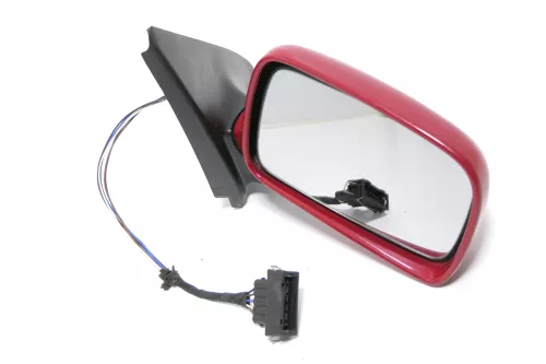 VW Polo Kombi 6K elektrisch Spiegel vorne rechts Außenspiegel rot LY3D bisBj1999