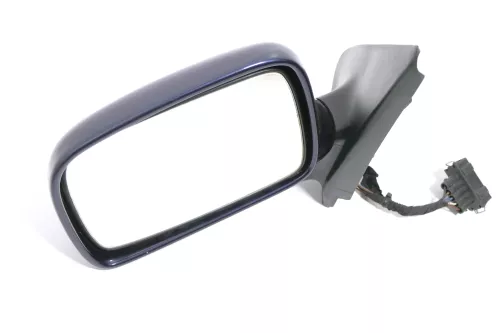 VW Polo Kombi elektrisch Spiegel vorne links Außenspiegel blau LN5Y wi bisBj1999