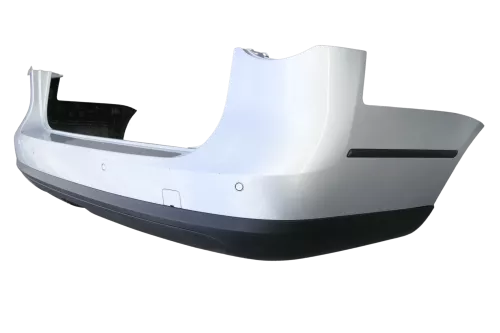 Passat 3C Limousine Stoßstange hinten Heckstoßstange Stoßfänger silber LA7W PDC (143925)
