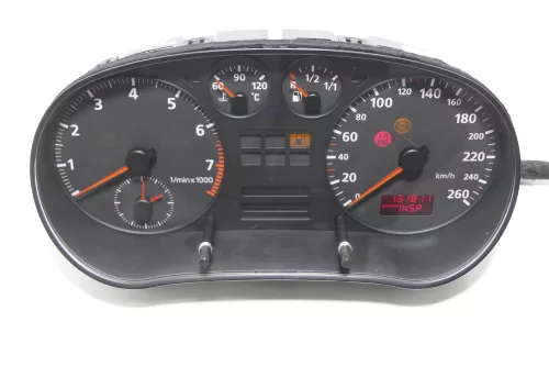 Audi A3 8L Tacho Tachometer Kombiinstrument 8L0919860A 131.000k Benziner 260km/h (143954)