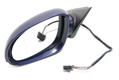 VW Passat 3BG elektrischer Spiegel Außenspiegel links blau LD5Q shadow Blinker