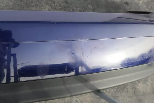 Audi A4 B5 Limousine Stoßstange hinten Heckstoßstange blau biscaBj99 (144203)