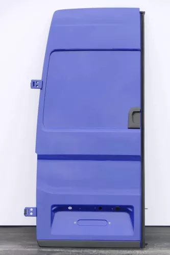 VW Crafter 7C MAN TGE Tür hinten links Heckklappe Hecktür Flügeltür blau R502 Ho (144322)