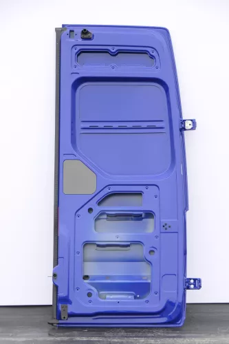 VW Crafter 7C MAN TGE Tür hinten links Heckklappe Hecktür Flügeltür blau R502 Ho (144322)