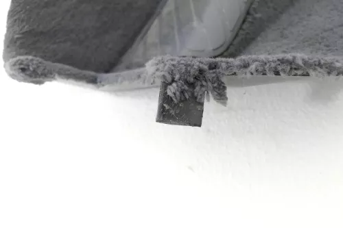 Audi A8 4D Abdeckung Fußraum Verkleidung Teppich 4D1867265B aquablau Fußstütze (144506)
