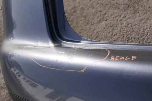 VW Touran 1T Stoßstange hinten Heckstoßstange Stoßfänger grau (144519)