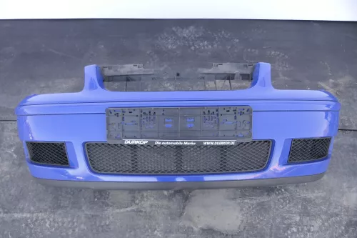 VW Polo 6N2 Stoßstange vorne Frontstoßstange Stoßfänger blau LA5C surfblue bb