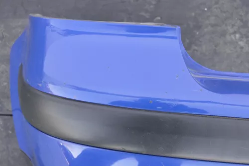 VW Golf 4 Limousine Stoßstange hinten Heckstoßstange Stoßfänger blau LW5Z (144534)