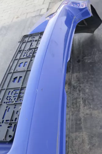 VW Golf 4 Limousine Stoßstange hinten Heckstoßstange Stoßfänger blau LW5Z (144534)
