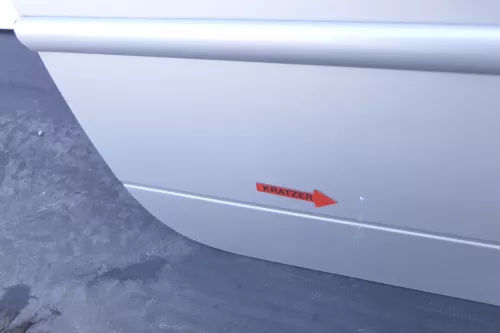 VW Lupo Seat Arosa Tür vorne rechts Beifahrertür silber grau LR7X  elektr.Fenste (144543)