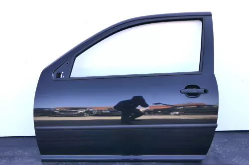 VW Golf 4 Tür vorne links Fahrertür 2/3-Türer schwarz LC9Z ohneAnbauteile