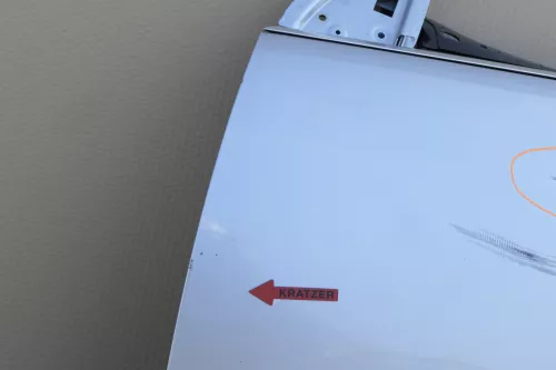 VW Eos 1F Tür vorne links Fahrertür silber LK7W ohne Anbauteile - Dellen (144549)