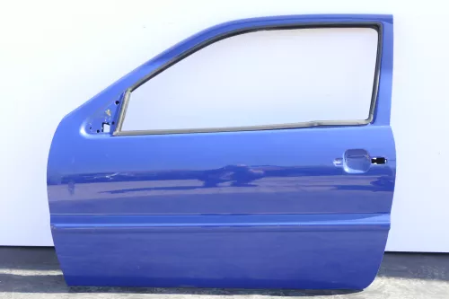 VW Polo 6N 6N2 Tür vorne links Fahrertür 2/3-Türer blau LA5C