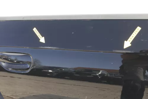 Audi A3 8P 2/3-Türer Tür vorne rechts Beifahrertür Türblatt schwarz (144557)