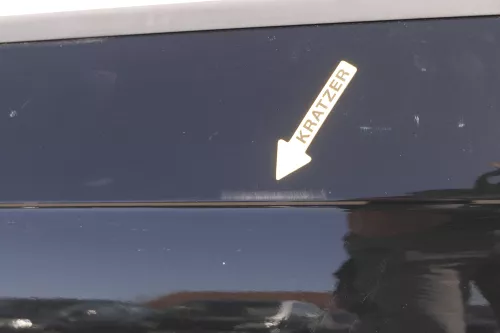 Audi A3 8P 2/3-Türer Tür vorne rechts Beifahrertür Türblatt schwarz (144557)