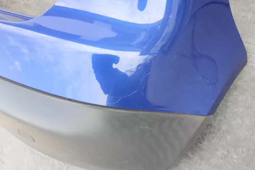 VW Golf 5 1K Limousine Stoßstange hinten Heckstoßstange blau LC5J (144567)