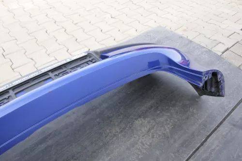 VW Golf 5 1K Limousine Stoßstange hinten Heckstoßstange blau LC5J (144567)