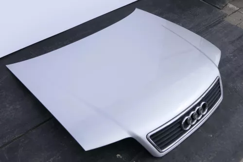 Audi A6 4B Motorhaube Klappe vorn (bis ca. Ende 2001) silber Haube Grill (144680)