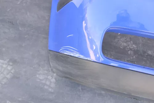 VW Golf 4 Stoßstange vorne Stoßfänger vorn blau LW5Z Frontstoßstange (144684)