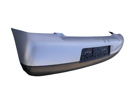 VW Lupo Stoßstange hinten Heckstoßstange Stoßfänger silber grau LR7X (144696)