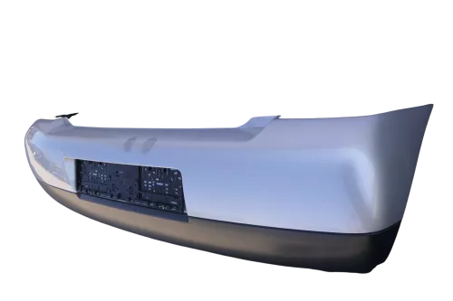 VW Lupo Stoßstange hinten Heckstoßstange Stoßfänger silber grau LR7X (144696)
