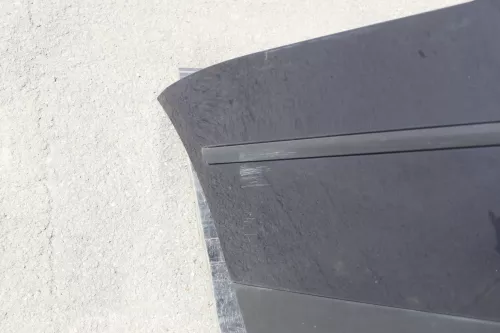 VW Passat 3C Kombi Stoßstange hinten Heckstoßstange grau blau LC5F PDC blue (144701)