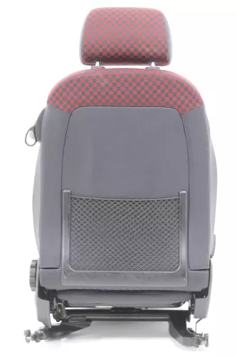 Audi A3 8L Sitz Fahrersitz vorne links 2/3-Türer klappbar höhenverstellbar rot (144950)