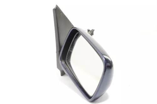 VW Polo 6N manueller manuell Spiegel Außenspiegel rechts blau LB5N & Glas (144995)