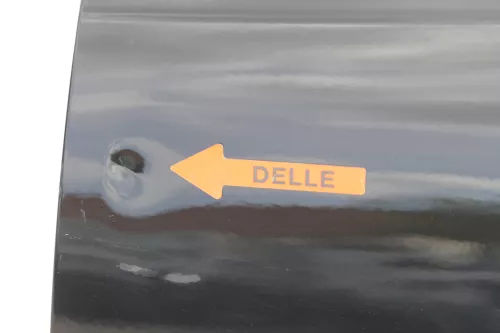 VW Fox 5Z Tür vorne links Fahrertür schwarz L041 uni (145077)