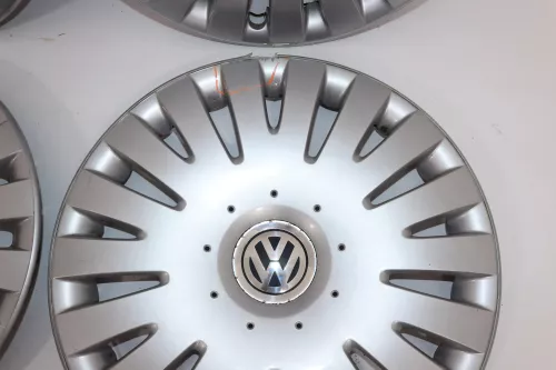original 4 Stück VW Bora Golf 4 1J Radkappe Radzierkappe 16 Zoll 1J0601147M (145134)