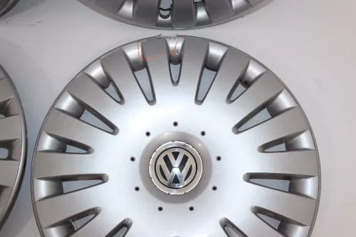 original 4 Stück VW Bora Golf 4 1J Radkappe Radzierkappe 16 Zoll 1J0601147M (145134)