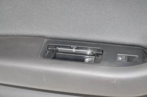 1x Audi A6 4F Türverkleidung Verkleidung Tür hinten links Volterra Leder S-line (145232)