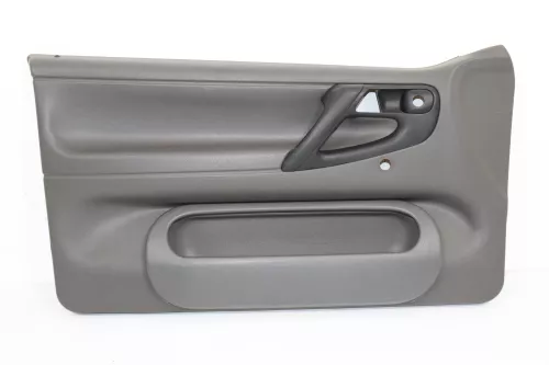 VW Polo 6N Türverkleidung Verkleidung Tür vorne links 2/3-Türer grau d (145239)