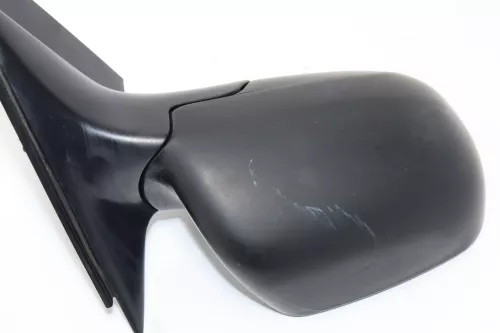 A4 B5 elektrischer Spiegel Außenspiegel rechts schwarz matt unlackiert Glas (145373)