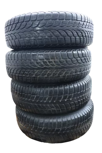 4x VW Golf 6 Plus 5M 195/65 R15 91T Winterreifen M+S Felgen Reifen M&S 5-6mm (145453)