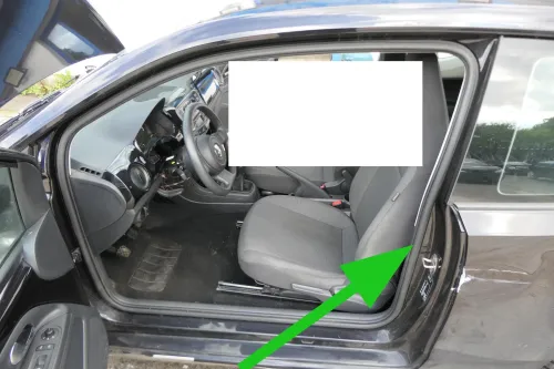VW Up Citygo Türdichtung Dichtung Tür vorne links Fahrertür 1S3867911C 2/3-Türer (145483)