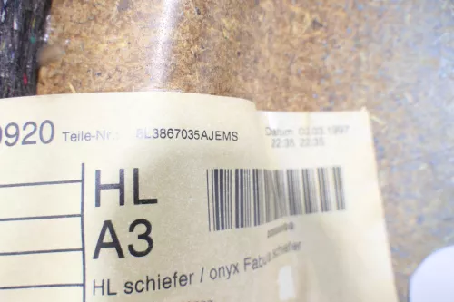 1x Audi A3 8L Seitenverkleidung Seite Verkleidung Tür links hinten 2/3-Türer (145656)