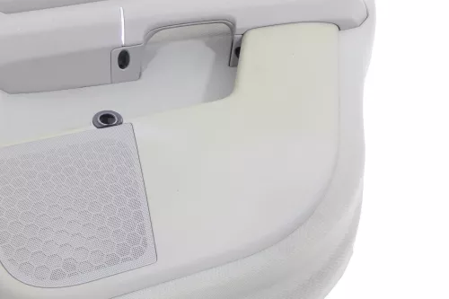 Audi A2 8Z Türverkleidung Verkleidung Tür hinten rechts hell grau platin (145657)