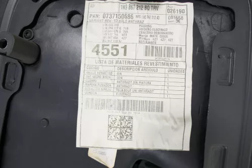 VW Golf 5 6 Variant Kombi Türverkleidung Verkleidung Tür hinten rechts 1K9867212 (145666)