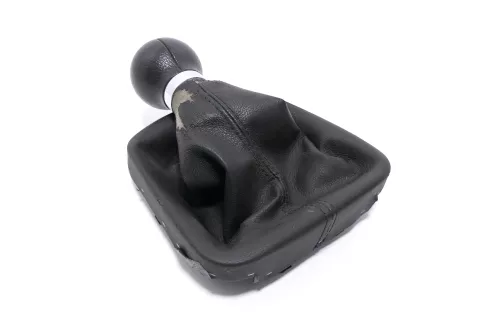 Golf 5 Schaltknauf Schaltsack Schaltung Schaltknüppel Leder 6-Gang (145677A)